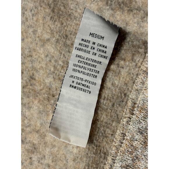 Thread & Supply Womens Medium Thick Knit Fitted Zip Up Sweater Jacket Fleece EUC - Picture 8 of 11